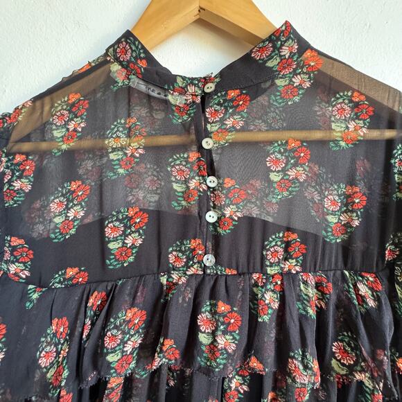 NWT DÔEN Alette Dress in Paisley Bouquet - Picture 5 of 10
